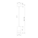 Подвесной светильник 50248/1 LED/ золото — изображение 5