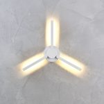 Пылевлагозащи<wbr>щенный светодиодный светильник с поворотным механизмом Lever IP54 1665 Techno LED белый