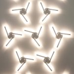 Пылевлагозащи<wbr>щенный светодиодный светильник с поворотным механизмом Lever IP54 1665 Techno LED белый — изображение 4