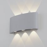 Пылевлагозащищенный светодиодный светильник Twinky Trio серый IP54 1551 Techno LED серый