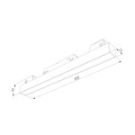Slim Magnetic L01 Трековый светильник 10W 4200K белый 85000/01 85000/01 — изображение 7