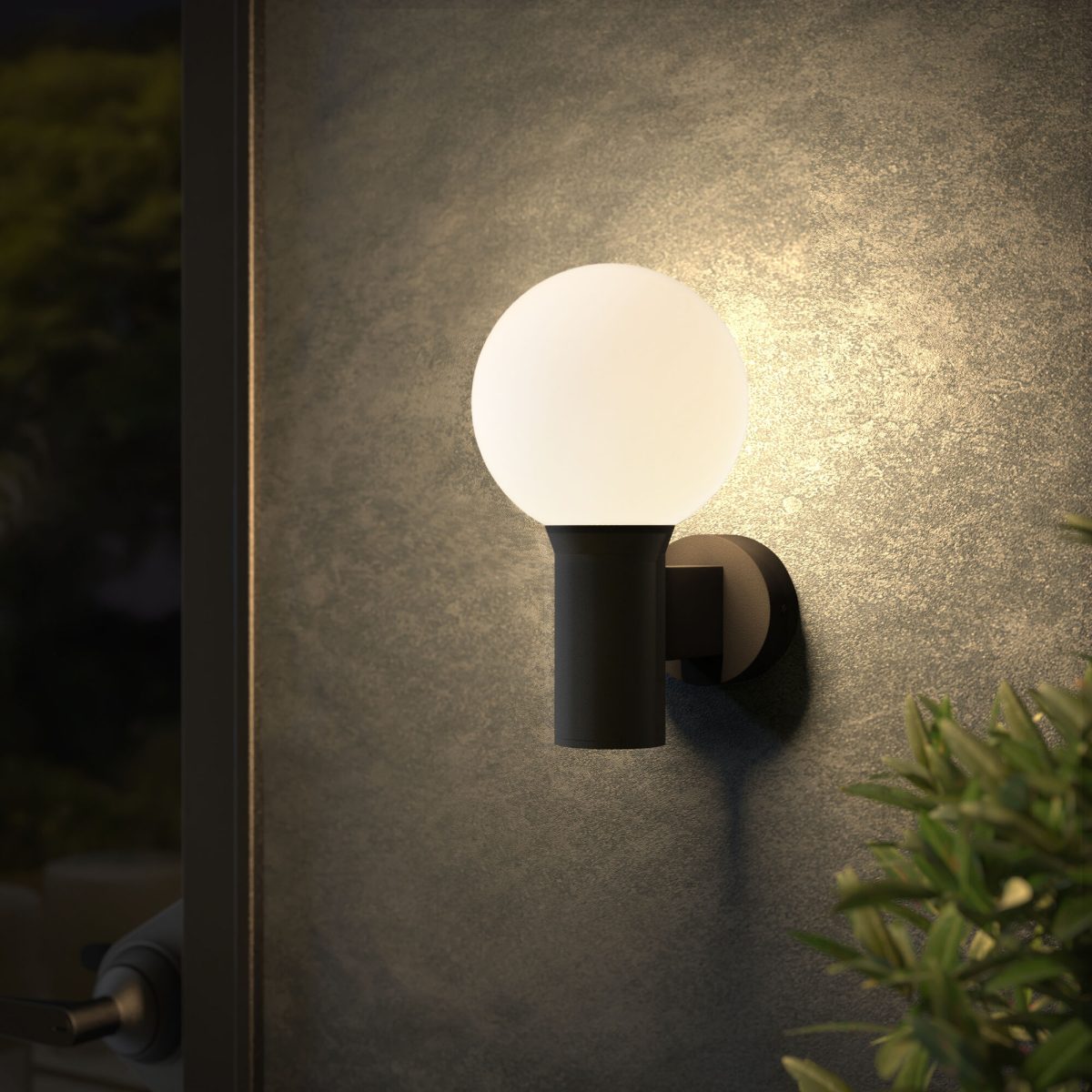 Լուսատու ուլիժնըյ պատային Sfera IP54 35126/D ժեռնըյ - Image 3