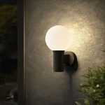 Լուսատու ուլիժնըյ պատային Sfera IP54 35126/D ժեռնըյ - Image 3