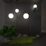 Լուսատու ուլիժնըյ պատային Sfera IP54 35126/D ժեռնըյ - Image 4