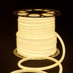 Светодиодный гибкий неон 220 В 9.6 Вт/м 144 Led/м 2835 IP67, круглый дневной белый 4200 K, 50 м Гибкий неон 220V 9,6W 144Led 2835 IP67 круглый дневной белый, 50 м — изображение 2