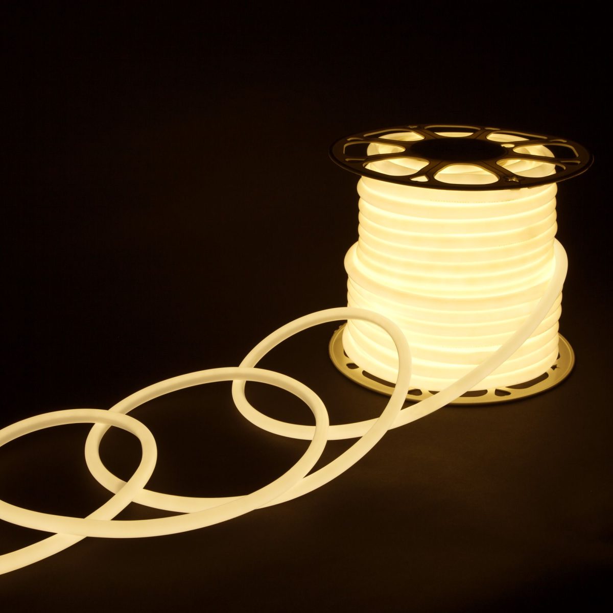 Светодиодный гибкий неон 220 В 9.6 Вт/м 144 Led/м 2835 IP67, круглый дневной белый 4200 K, 50 м Гибкий неон 220V 9,6W 144Led 2835 IP67 круглый дневной белый, 50 м — изображение 3