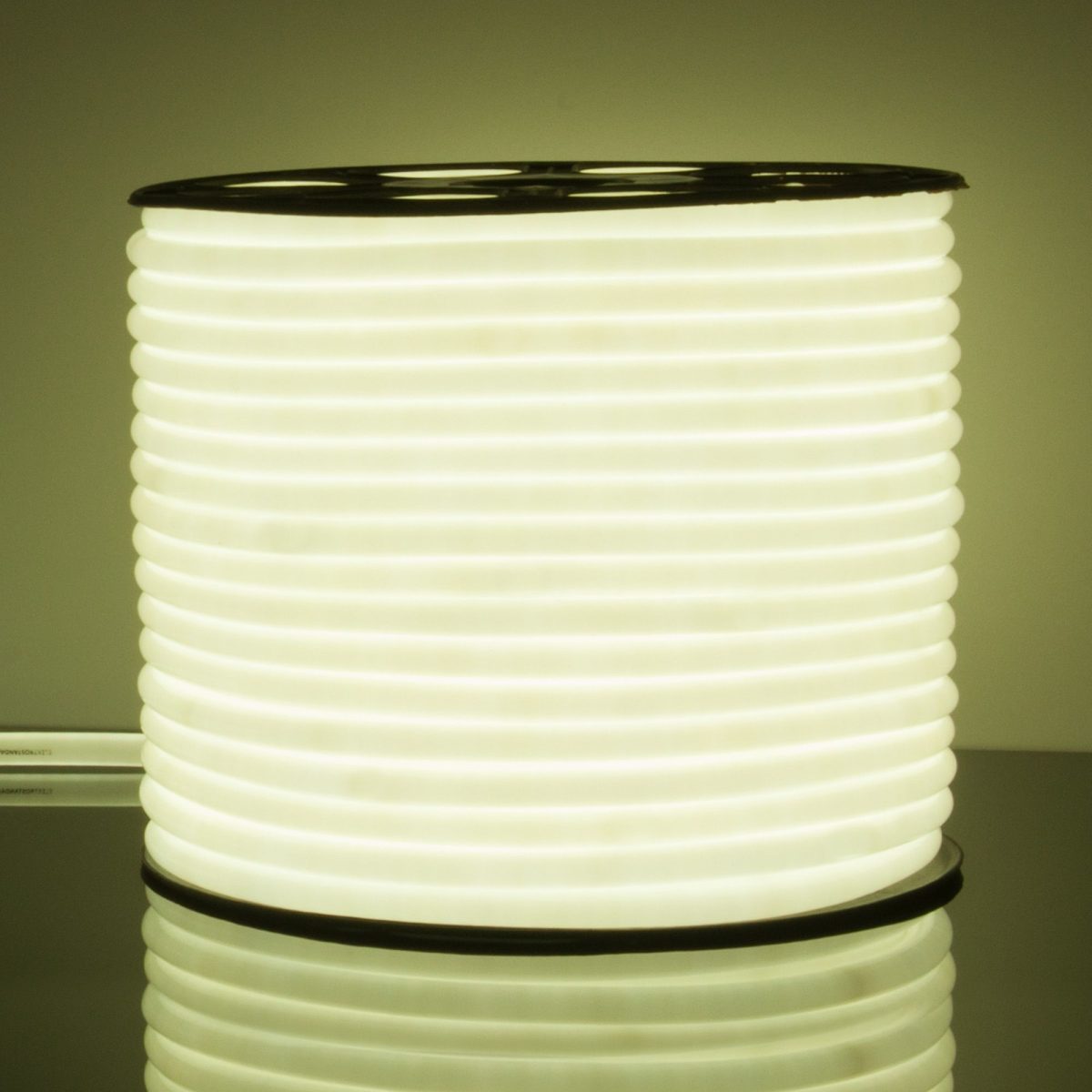 LED ճկուն նեոն 220 Վ 9.6 Վտ/մ 144 Led/մ 2835 IP67, կռուգլըյ սառը սպիտակ 6500K, 50 մ Գիբկիյ նեոն 220V 9,6W 144Led 2835 IP67 կռուգլըյ սառը սպիտակ, 50 մ - Image 3