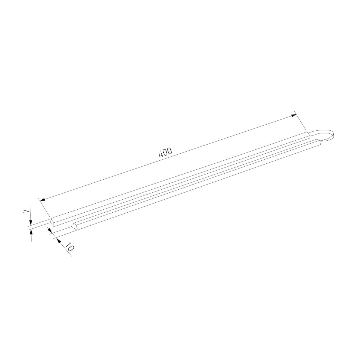 LED լուսատու Led Stick ս վըկլյուժատելեմ 3W 4000K LTB74 - Image 10