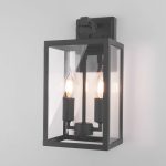 Արտաքին պատային լուսատու Candle D 35150/D մուգ մոխրագույն