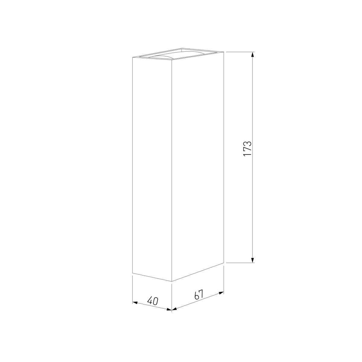 Уличный настенный светодиодный светильник Blaze LED IP65 35136/W черный — изображение 5
