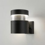 Արտաքին պատային LED լուսատու Սև 1530 TECHNO LED սև