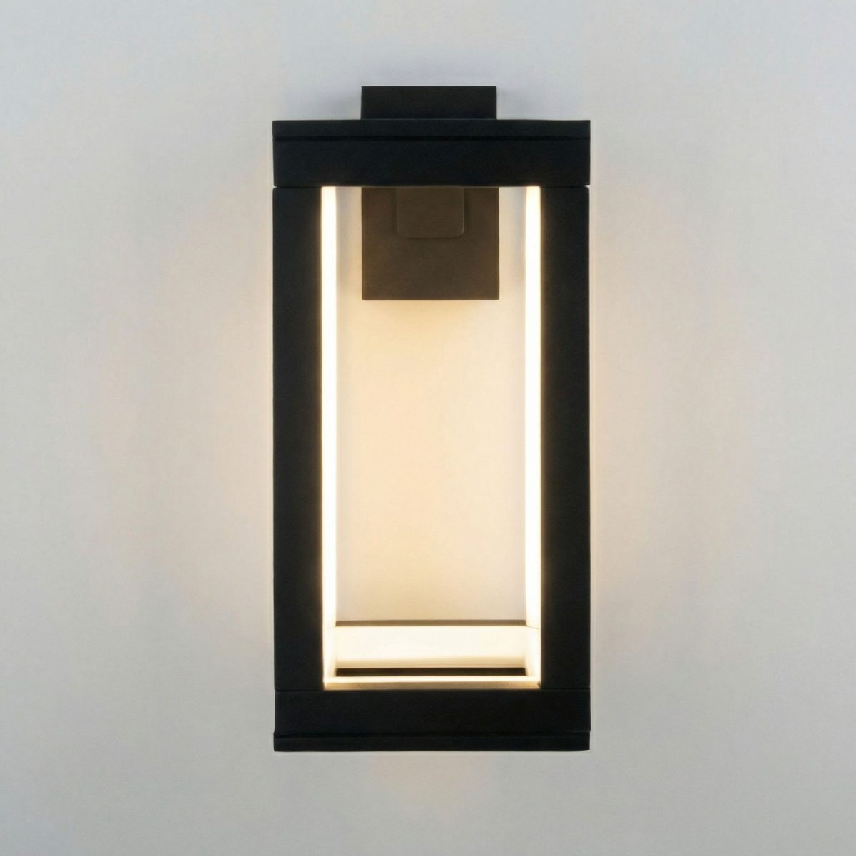 Արտաքին պատային LED լուսատու Frame 3000K սև 1527 TECHNO LED սև - Image 2