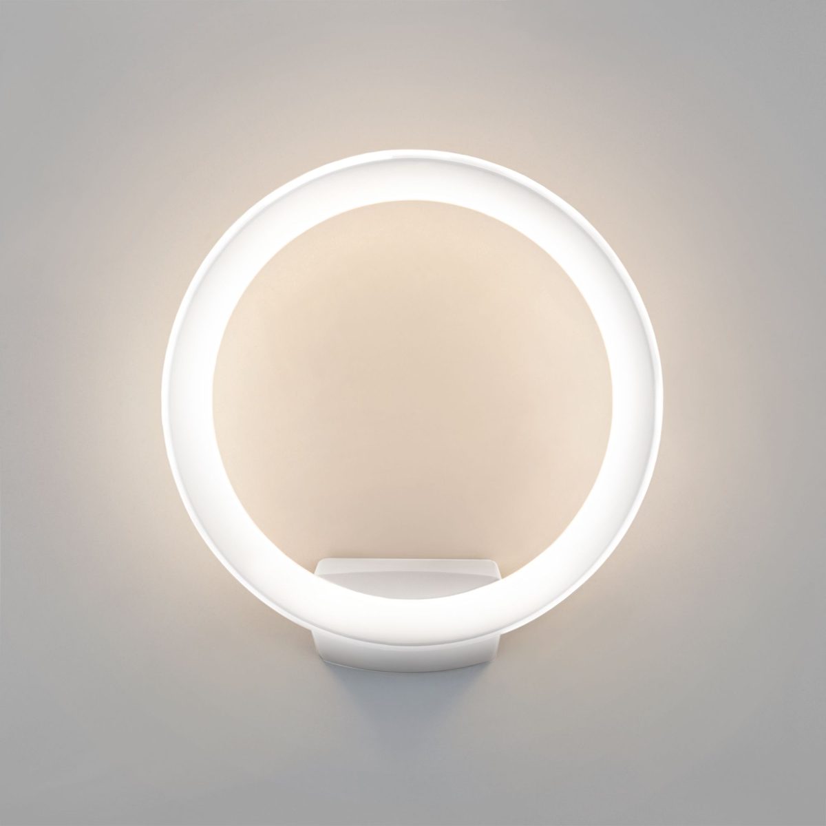 Уличный настенный светодиодный светильник Ring IP54 1710 TECHNO LED белый — изображение 4