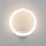 Уличный настенный светодиодный светильник Ring IP54 1710 TECHNO LED белый — изображение 4