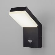 Уличный настенный светодиодный светильник Sensor IP54 с датчиком движения 1541 TECHNO LED черный