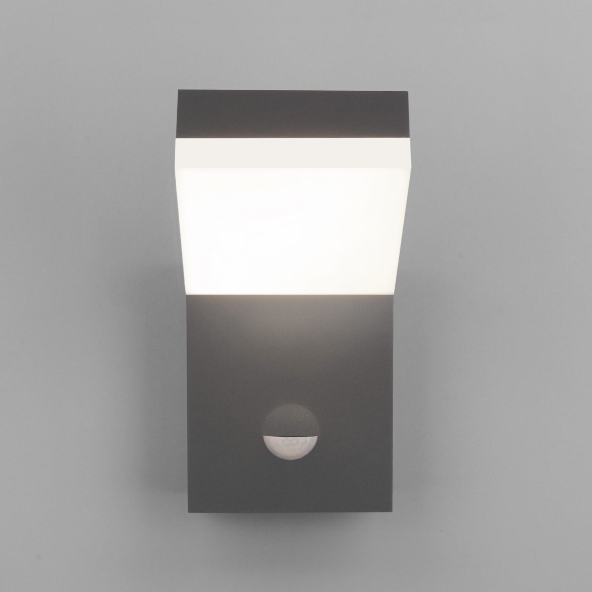 Уличный настенный светодиодный светильник Sensor IP54 с датчиком движения 1541 TECHNO LED серый — изображение 2