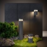 Արտաքին պատային LED լուսատու Cեռըյ 1530 TECHNO LED մոխրագույն - Image 5