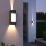 Уличный настенный светодиодный светильник Techno LED IP54 с регулировкой лучей 1638 TECHNO LED — изображение 2