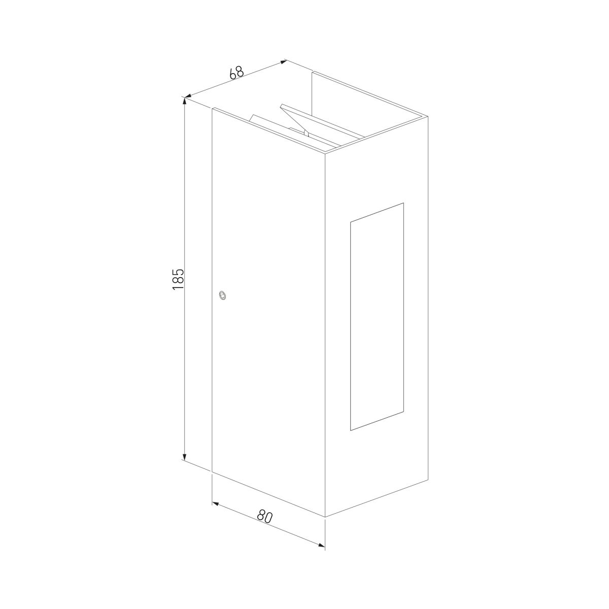 Уличный настенный светодиодный светильник Techno LED IP54 с регулировкой лучей 1638 TECHNO LED — изображение 3