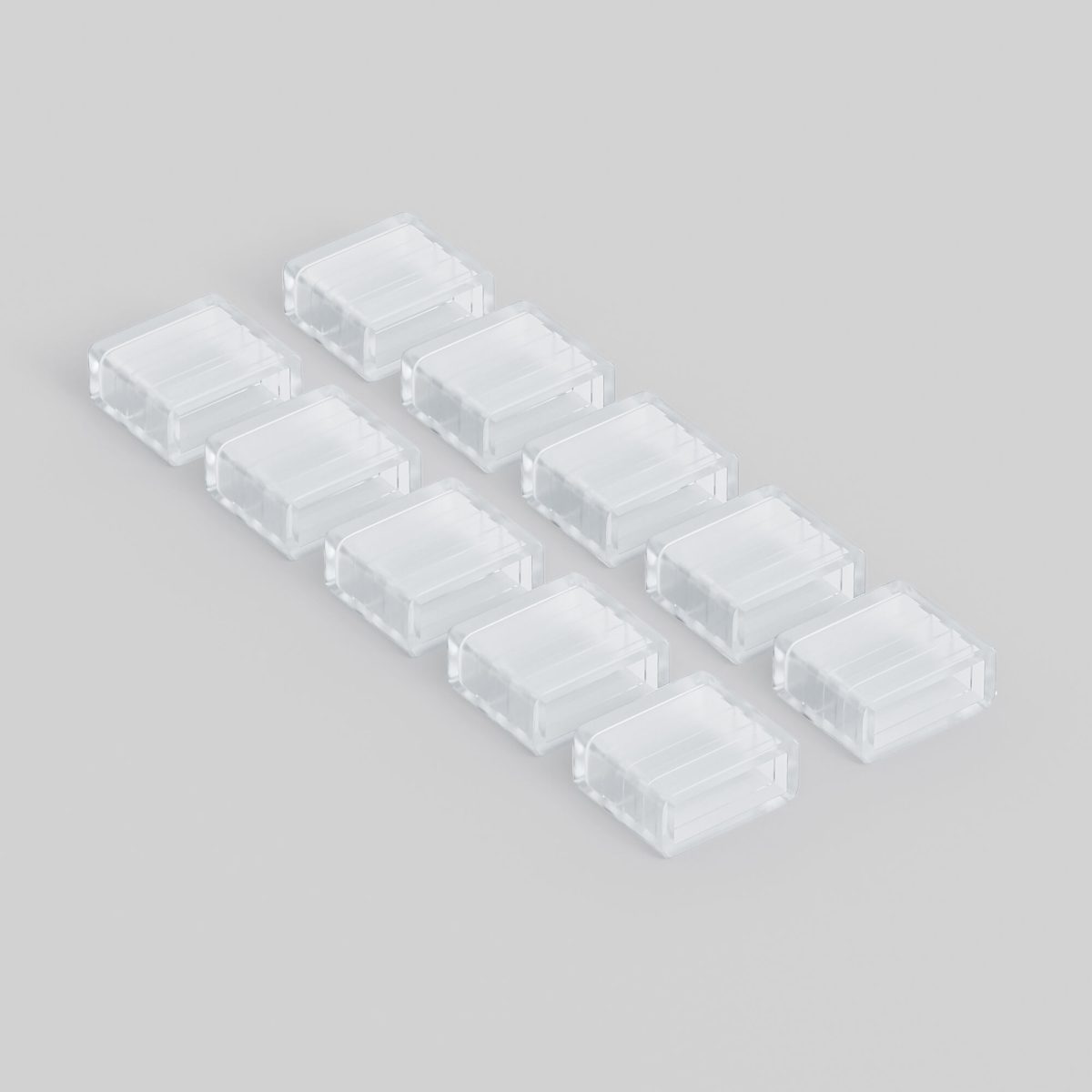 Заглушка для светодиодной ленты LS002 220 В RGB (10шт) End Cup 220V 5050 RGB — изображение 2