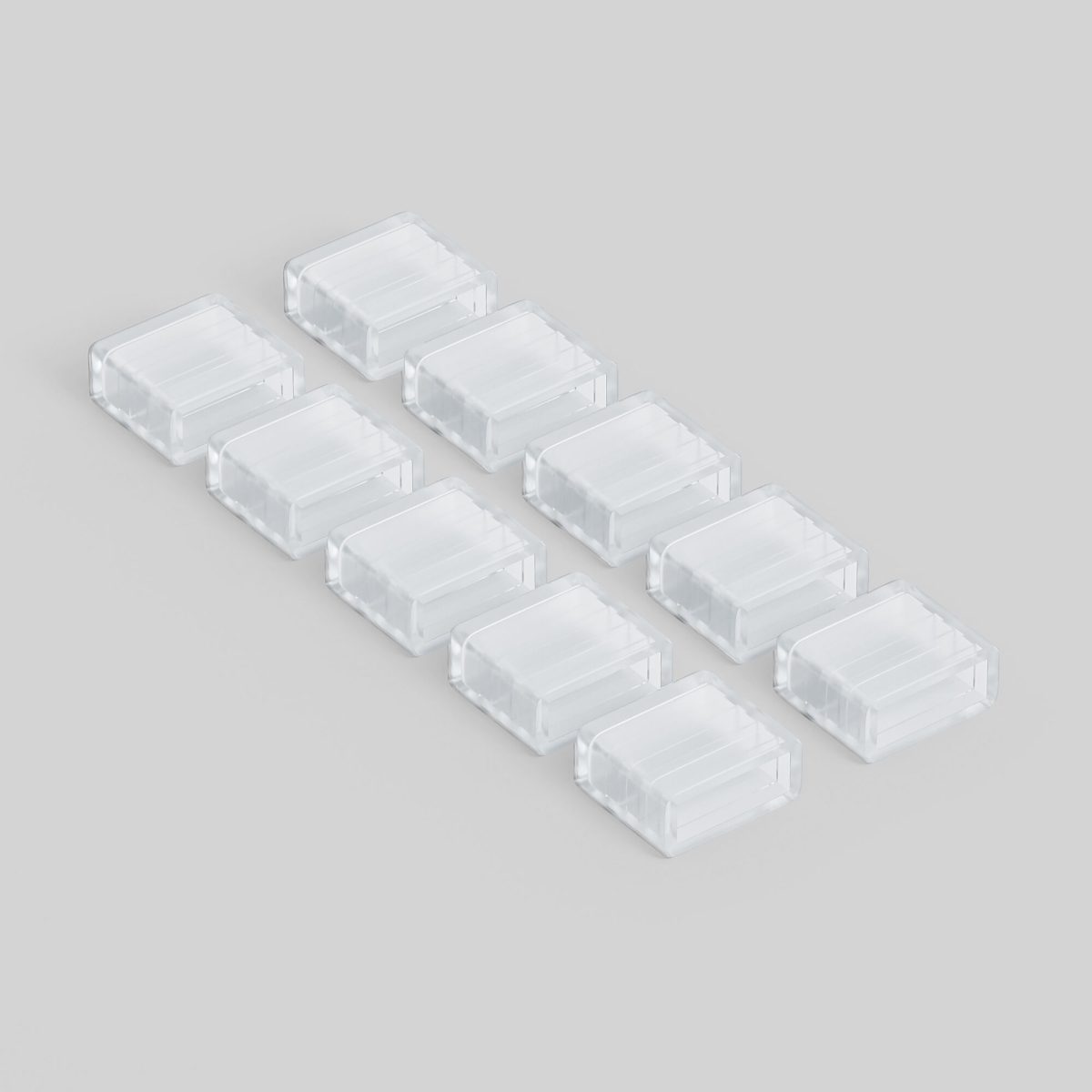 Заглушка для светодиодной ленты Premium универсальная 220V 2835 (10 шт.) End Cup 220V 2835 — изображение 2